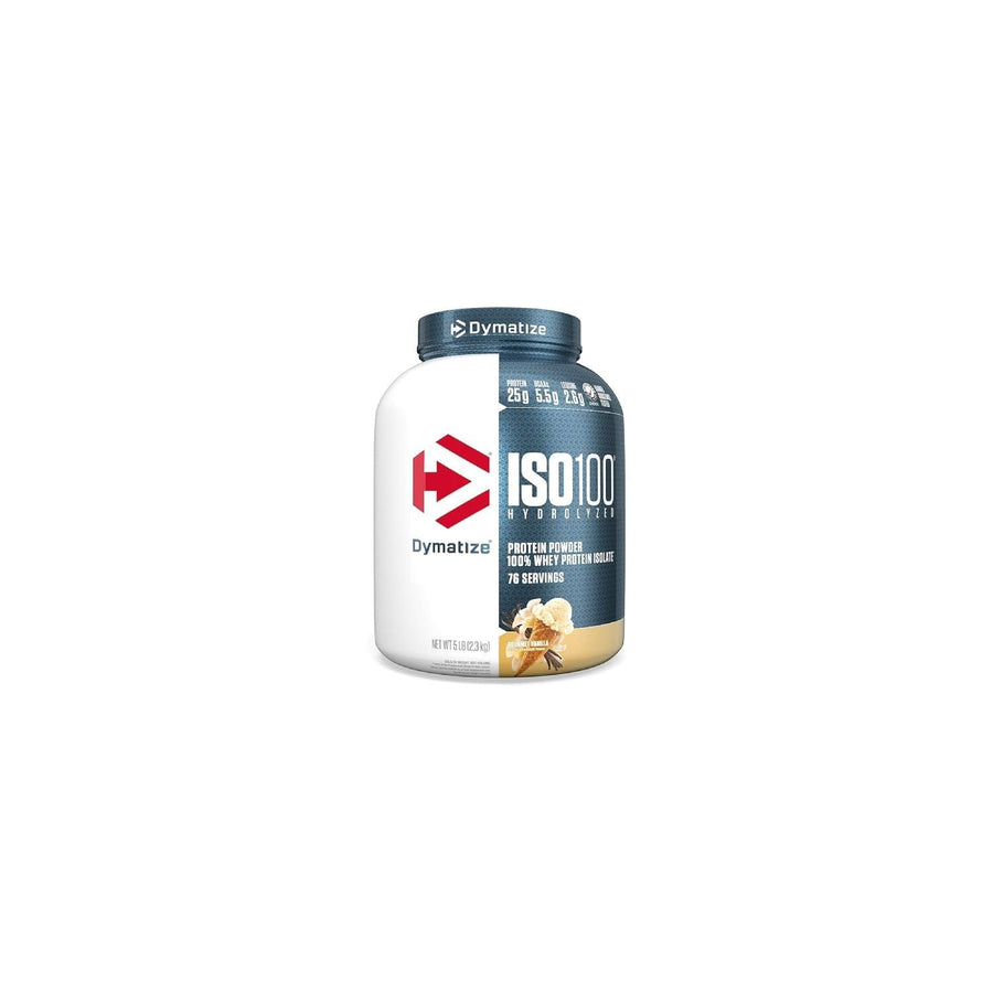Dymatize ISO100 Whey Protein – Vanilla Hydrolyzed Whey Isolate Protein Powder