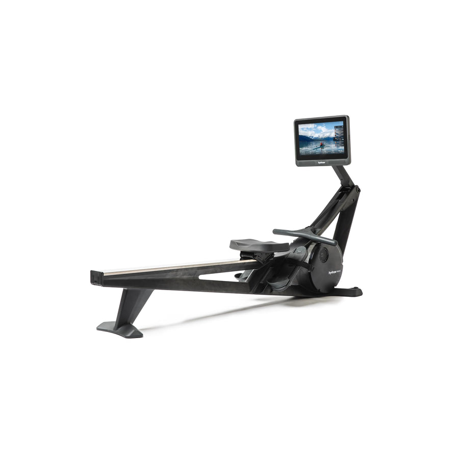 Hydrow Wave Rowing Machine – 16" HD Touchscreen with Speakers, Stows Upright, Live Home Workouts