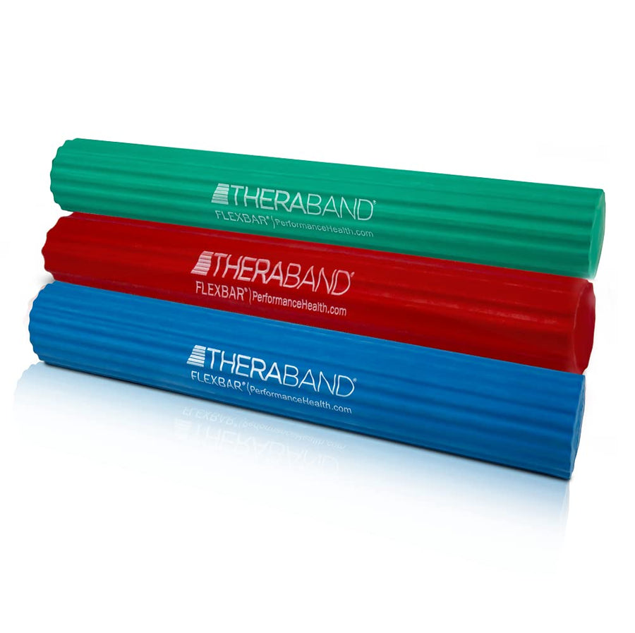 THERABAND FlexBar Exercise Set – 3 Pack