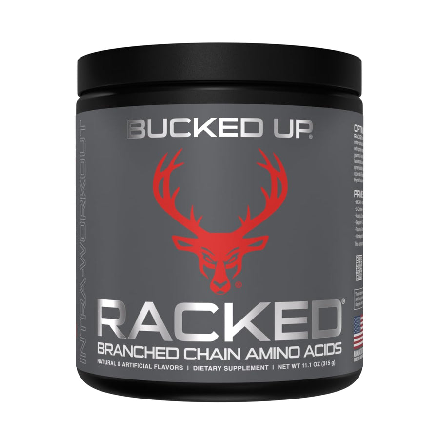 Bucked Up BCAA Racked – Blood Raz Amino Acid Recovery Formula