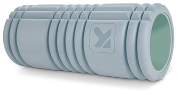 TriggerPoint Performance Therapy Grid Patented Multi-Density Foam Massage Roller (80% Recycled) Exercise, Deep Tissue Muscle Recovery - Muscle Pain&Tightness, Improves Circulation (13"), Blue