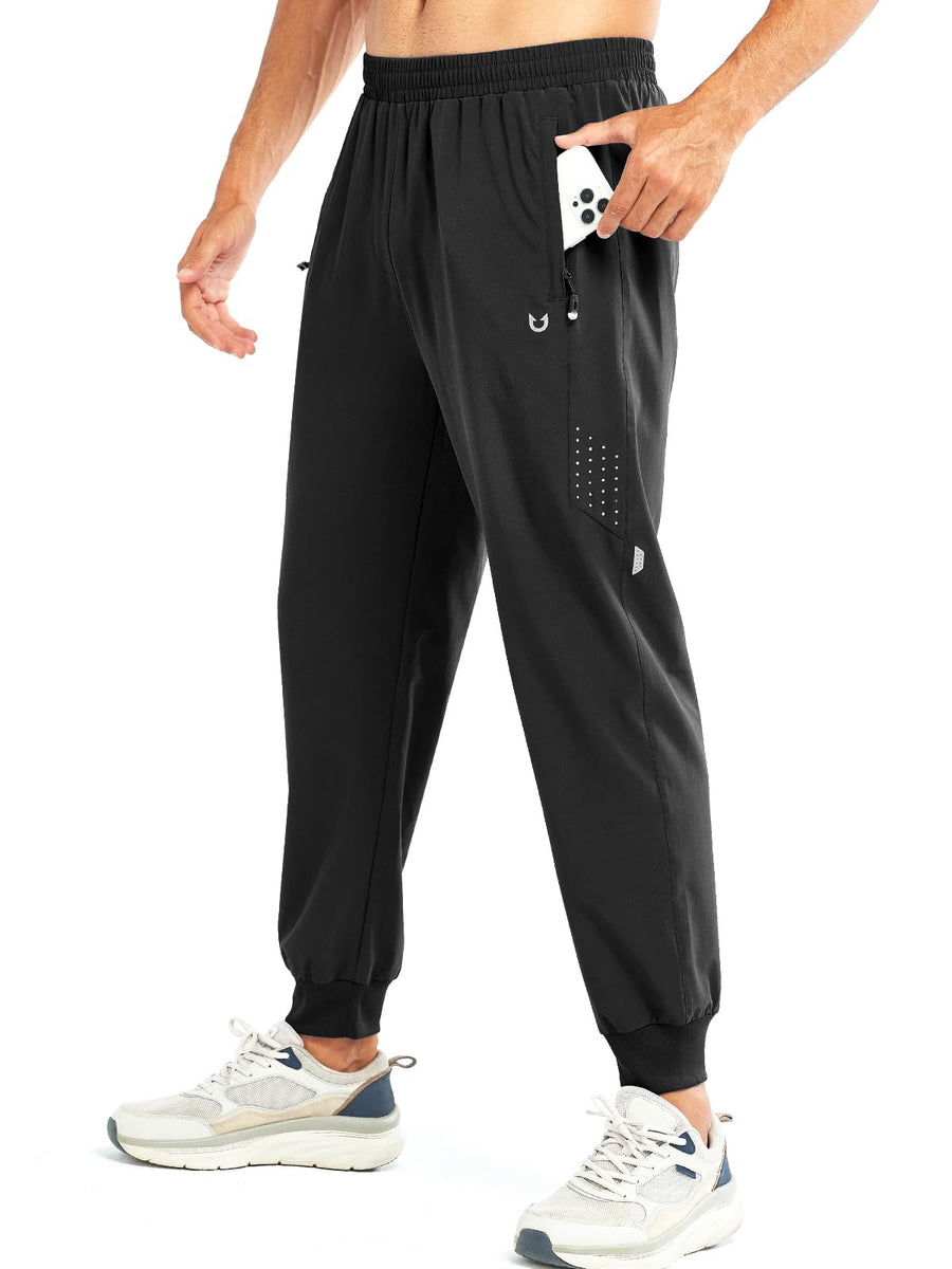 NORTHYARD Men’s Athletic Joggers – Lightweight Quick-Dry Pants for Gym, Running, and Sports Training