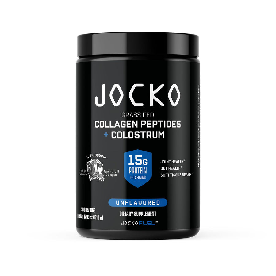 Jocko Fuel Collagen Protein Powder with Colostrum – Joint, Gut & Recovery Support Supplement