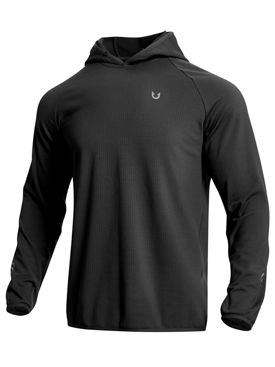 NORTHYARD Men’s Athletic Hoodie – Lightweight Fleece Pullover for Gym, Running, and Casual Wear
