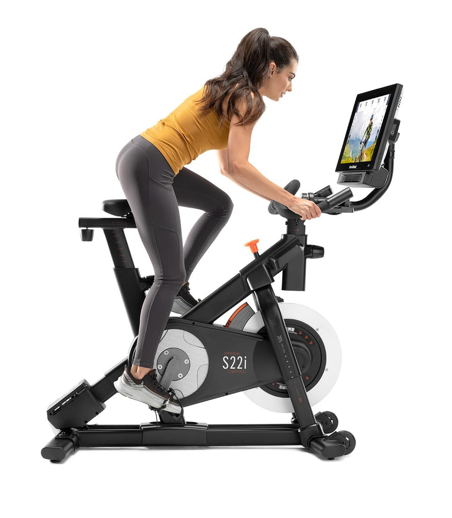 NordicTrack Commercial S22i Studio Cycle – Indoor Cycling Bike for Home Workouts