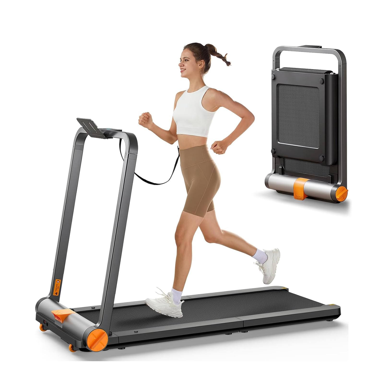 WALKINGPAD MC11 Folding Treadmill for Home, Extended Belt, Compact Running Machine with 7.5 mph Max Speed, No Assembly Needed