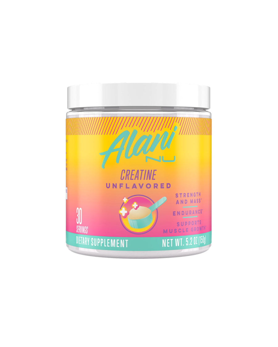Alani Nu Creatine Monohydrate Powder Unflavored – Micronized Creatine Supplement 30 Servings