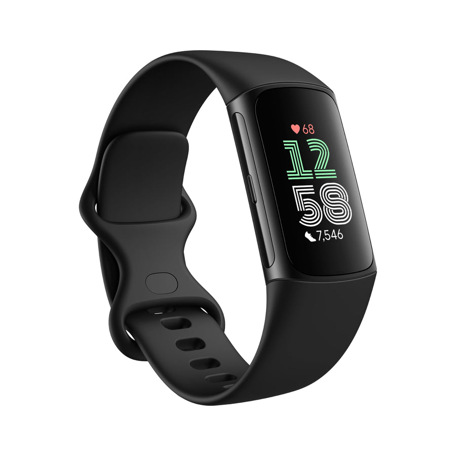 Fitbit Charge 6 Fitness Tracker – GPS Fitness Tracker with Heart Rate Monitoring (Obsidian/Black)