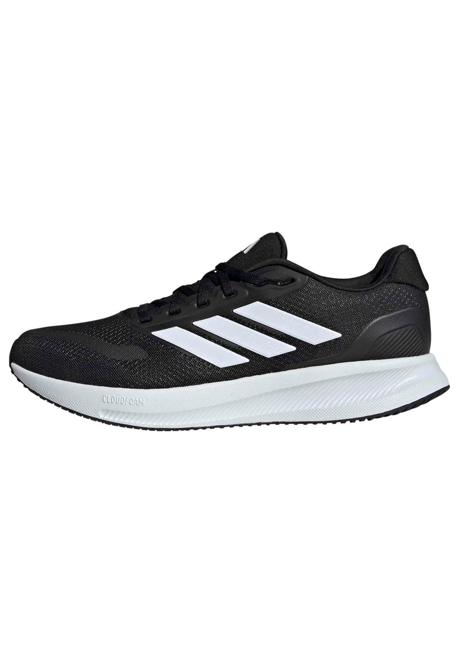 adidas Men's Cloudfoam Running Shoes – Black Cushioned Everyday Training Sneakers