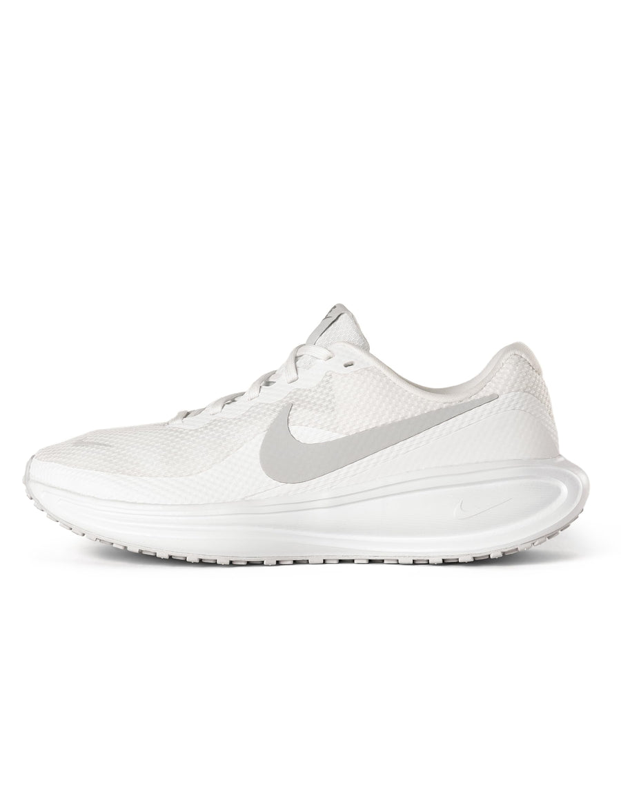 Nike Mesh Running Shoes – Lightweight Cushioned Flex Running Sneakers (White/Pure Platinum)