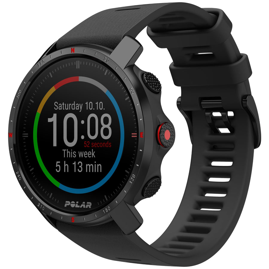 POLAR Grit X Pro GPS Multisport Smartwatch – Military Durability, Sapphire Glass, Heart Rate, Long Battery, Outdoor Sports