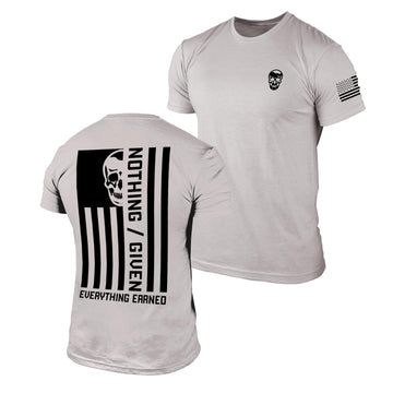 Gymreapers Valor Moisture Wicking T-Shirts for Men - Short Sleeve Workout Gym Shirts - Running Athletic Tees & Dry Fit Tshirt