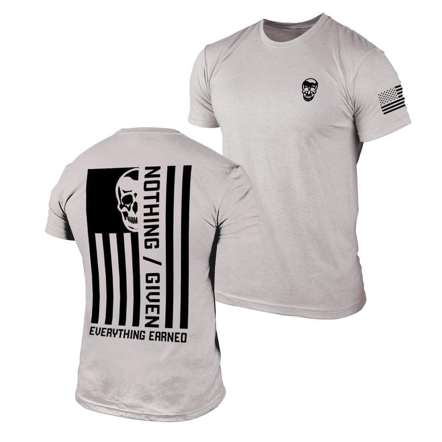Gymreapers Valor Tee – Athletic Fit Cotton-Blend Training T-Shirt (Sand)