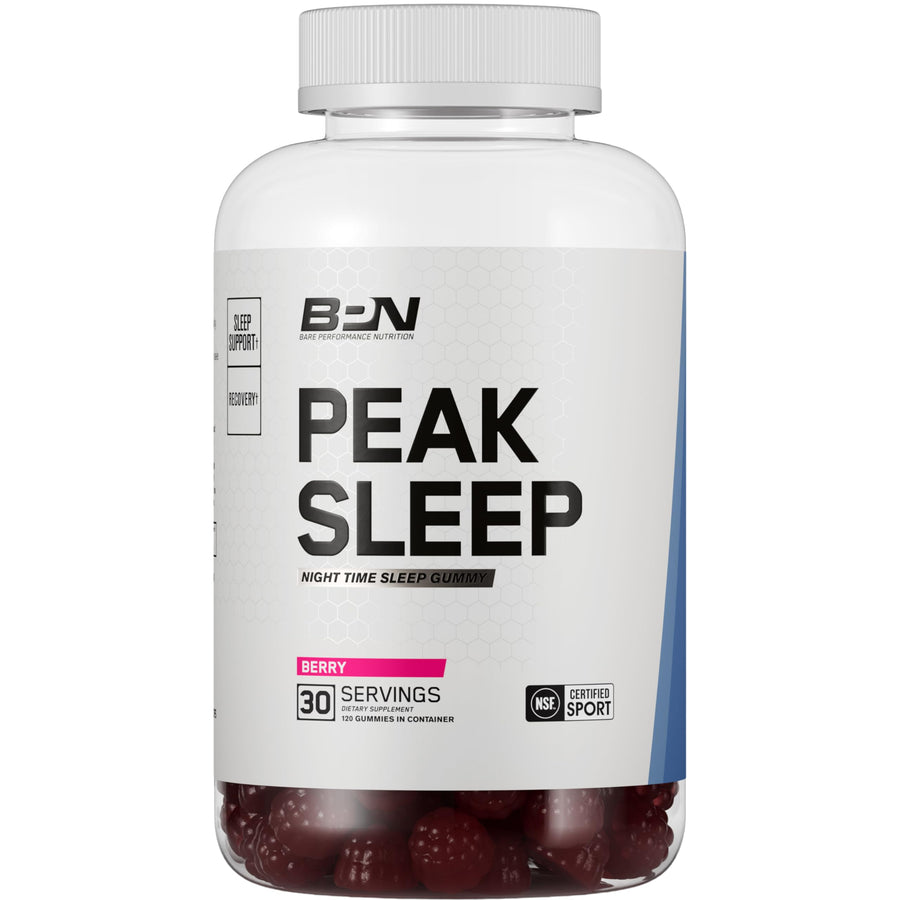 BPN Peak Sleep Gummies – Sleep & Recovery Support with Melatonin, L-Theanine & Magnesium