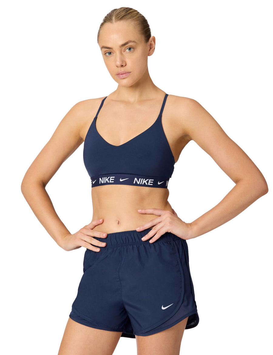 Nike Indy Women's Dri-FIT Sports Bra – Adjustable Medium-Support Training Bra (Midnight Navy)