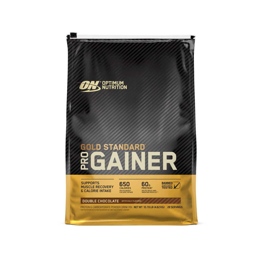 Optimum Nutrition Gold Standard Pro Gainer – Double Chocolate Weight Gainer Protein Powder (10.19 lb)
