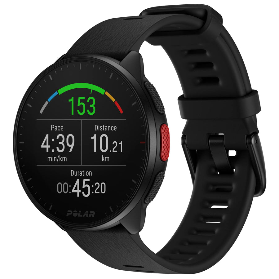 POLAR Pacer Ultra-Light GPS Fitness Tracker – Smartwatch for Runners, Men & Women, Black