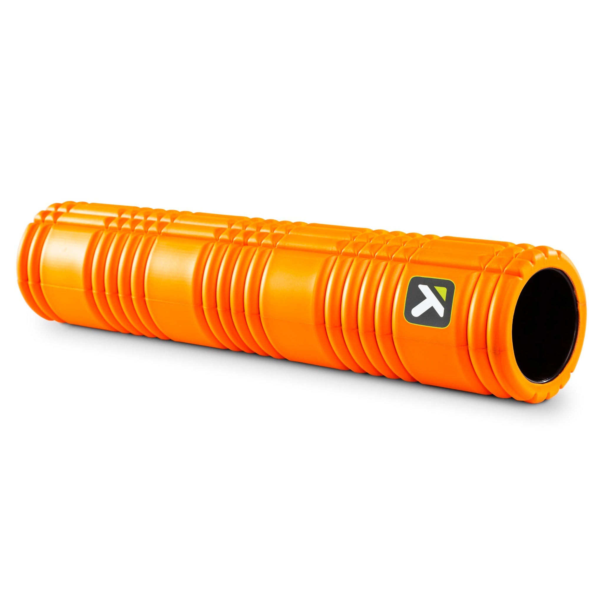 TRIGGERPOINT PERFORMANCE THERAPY GRID Patented Multi-Density Foam Massage Roller Exercise Deep Tissue Muscle Recovery - Relieves Muscle Pain & Tightness, Improves Mobility & Circulation (26"), Orange