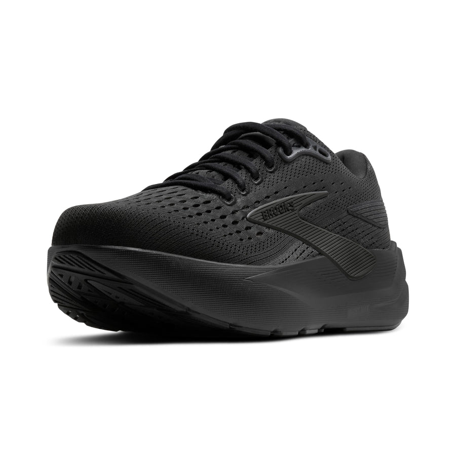 Brooks Ghost Max 3 Women's Running Shoes – Black/Black/Ebony Max Cushion Walking & Running Sneakers