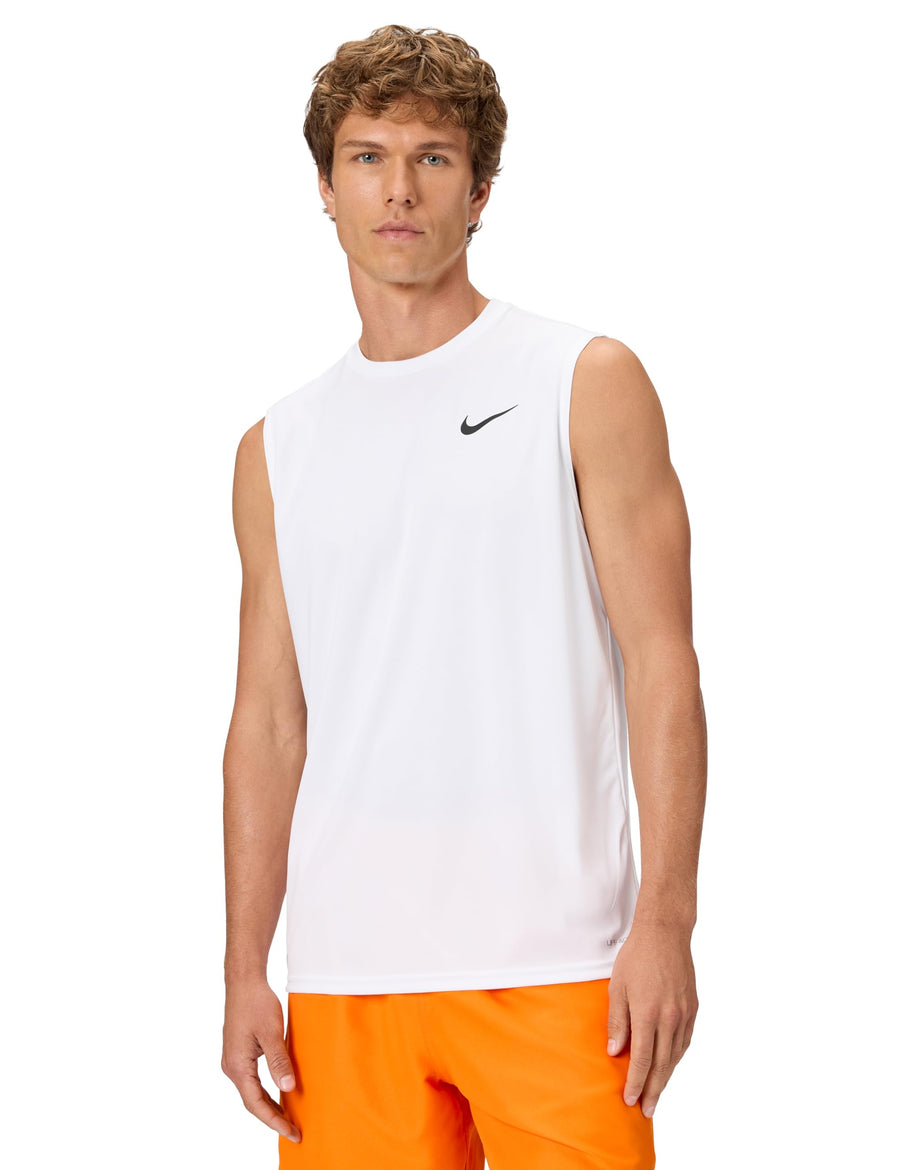Nike Dri-FIT UV Protection Training Shirt – Lightweight Sun Protection Performance Top (White)