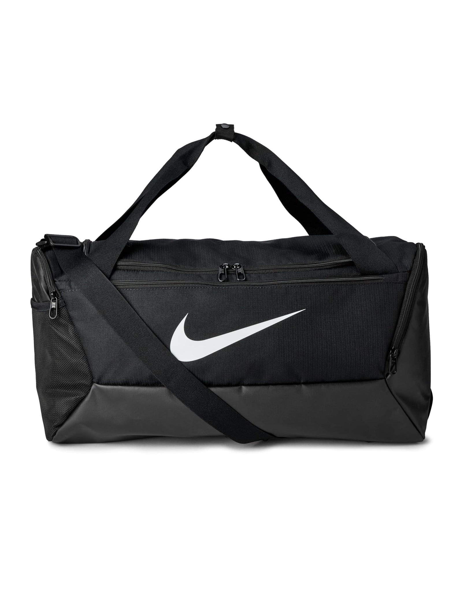 Nike Unisex Brasilia Training Duffel Bag (Small, 41L), Black/Black/White, MISC