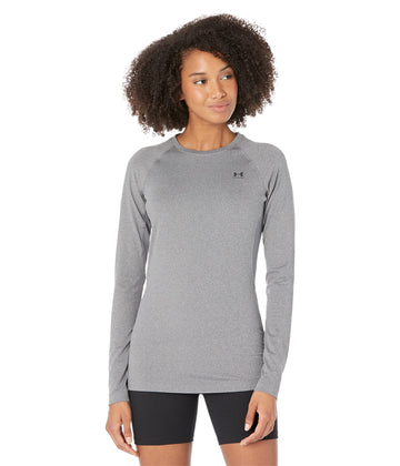 Under Armour Womens Authentics Long Sleeves Crew Neck T-Shirt