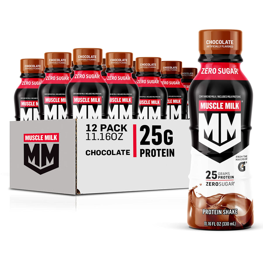 Muscle Milk Genuine Protein Shake – Chocolate Ready-to-Drink Protein (25g Protein)
