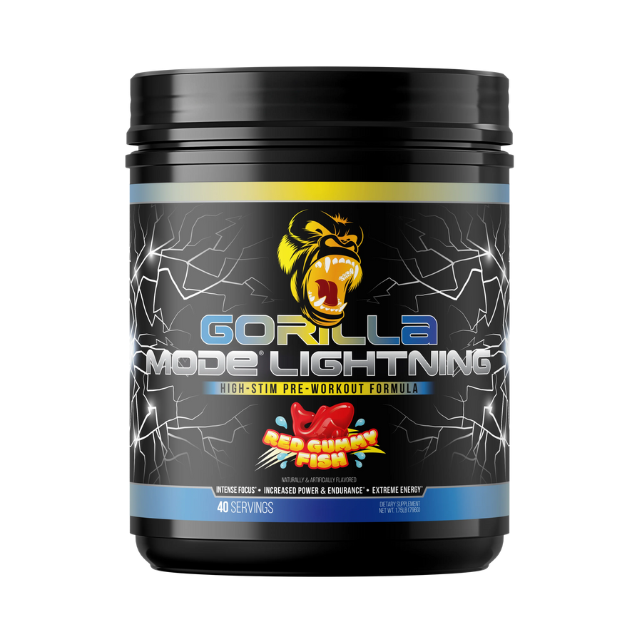 Gorilla Mode Lightning High-Stim Pre-Workout – 40 Servings